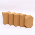 eco-friendly cork yoga block wholesale natural cork block